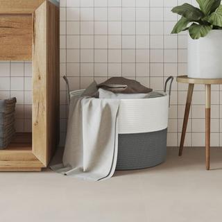 VidaXL Panier de rangement coton  