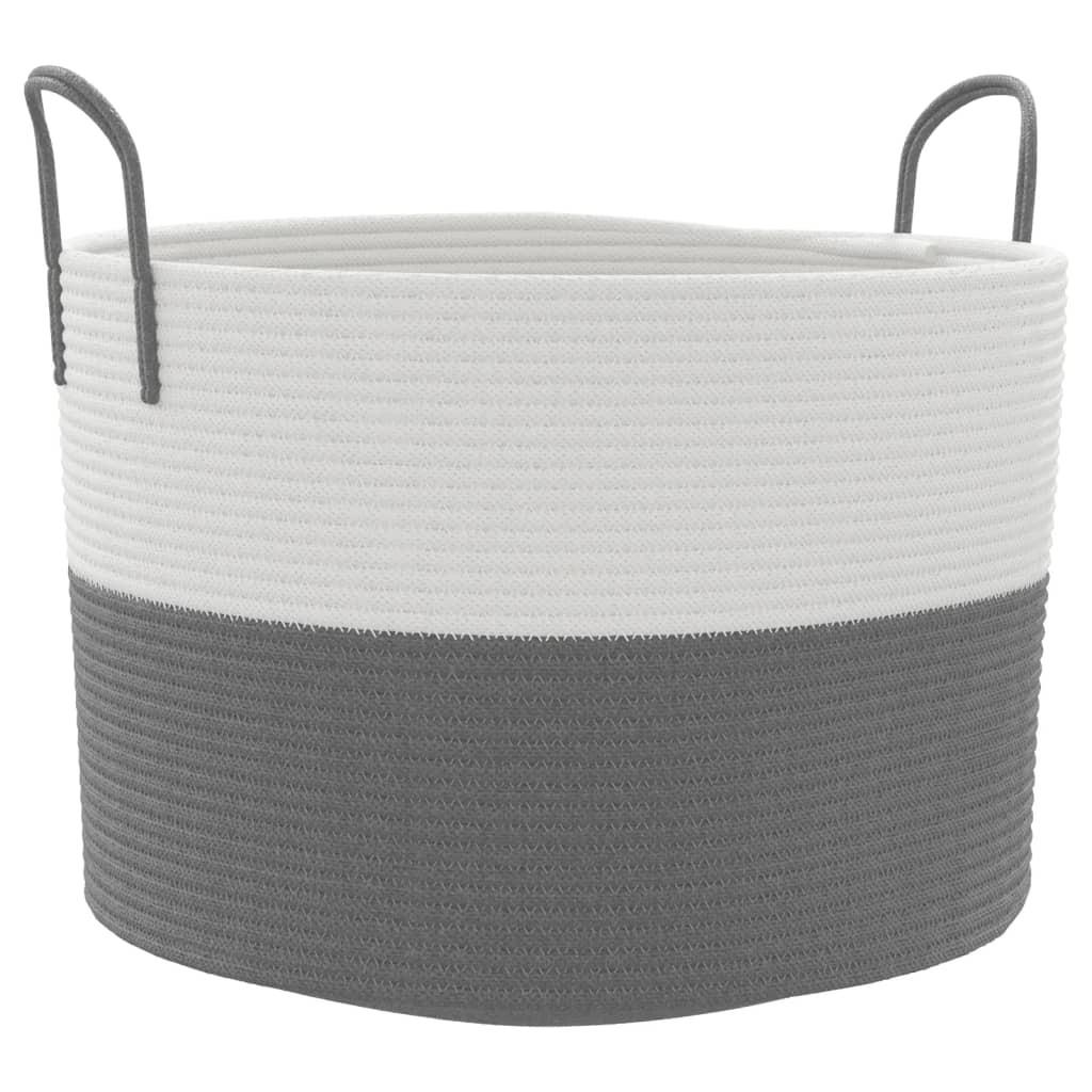 VidaXL Panier de rangement coton  