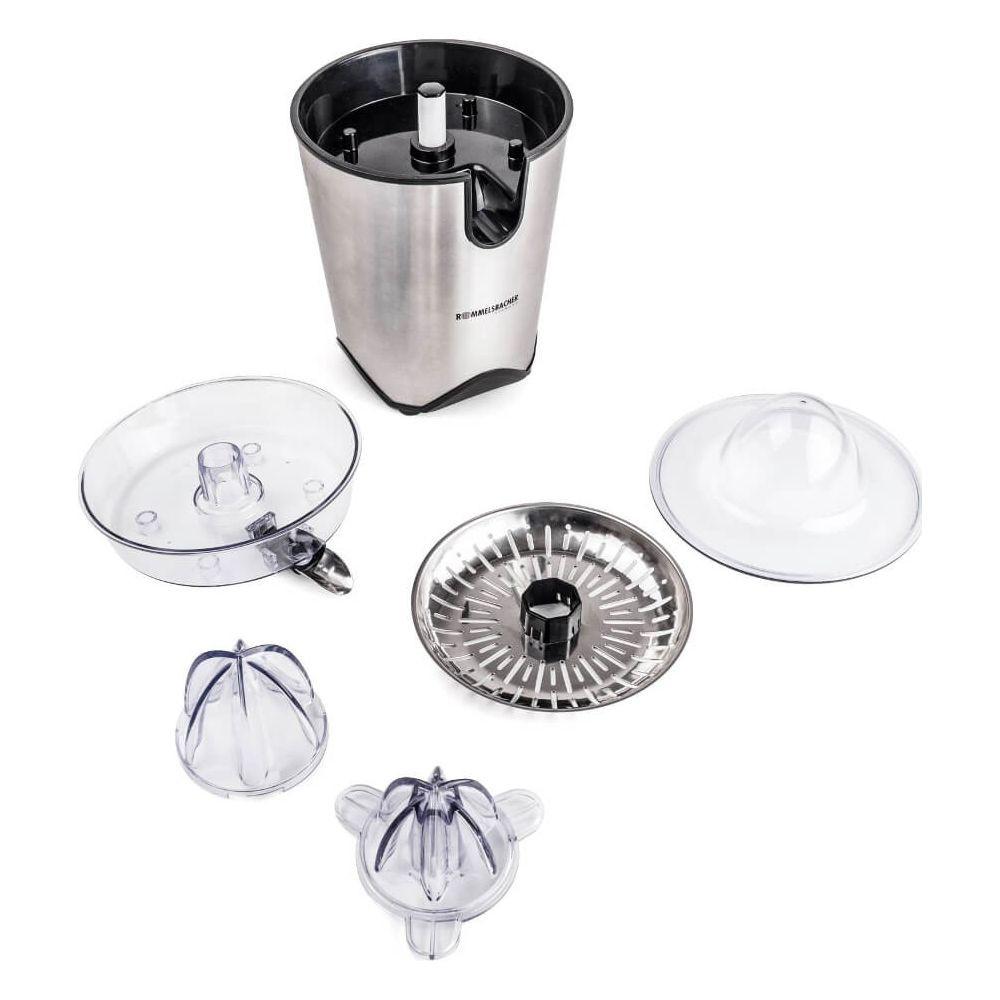 Rommelsbacher Rommelsbacher ZP 60/E spremiagrumi elettrico 100 W Nero, Acciaio inox  