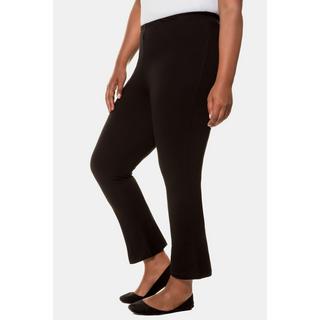 Ulla Popken  Pantaloni da yoga dalla lunghezza a 7/8 classico nero 