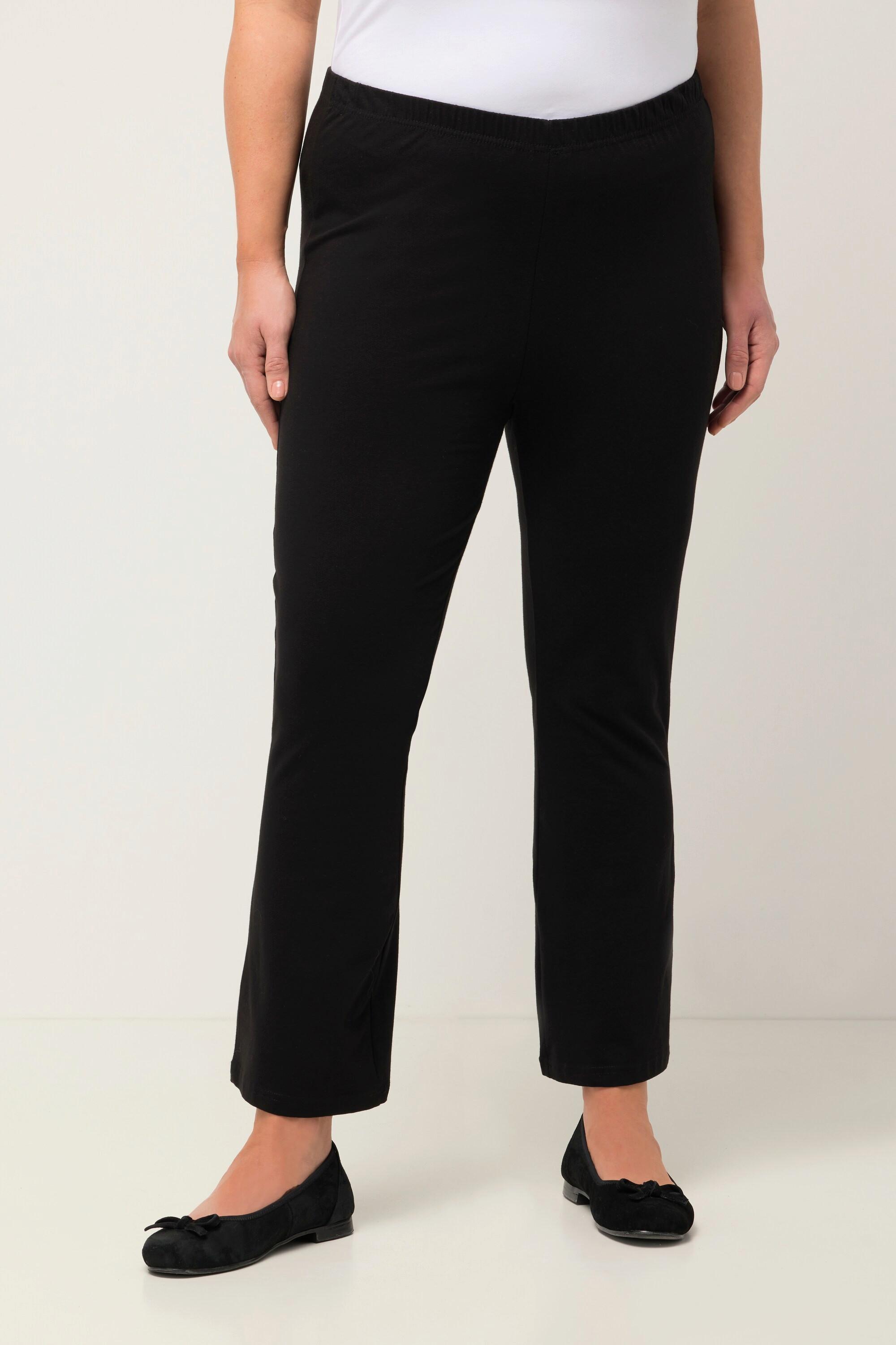 Ulla Popken  Pantalon de yoga longueur 7/8, jusqu'à la taille 66/68 