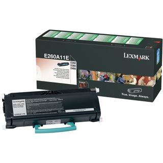 Lexmark  E260, E360, E460 Rückgabe-Tonerkassette 3,5K - schwarz 