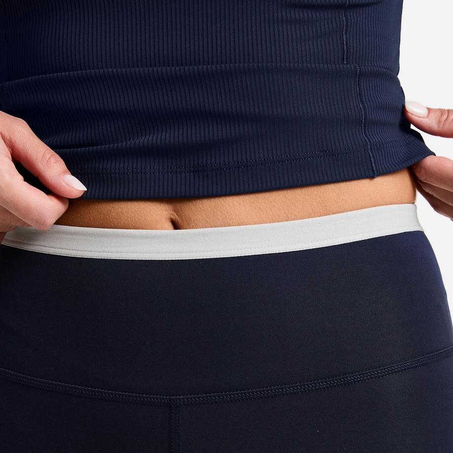 DOMYOS  Legging avec bandes et taille haute 