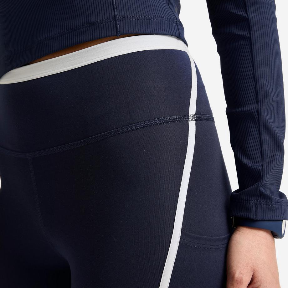 DOMYOS  Legging avec bandes et taille haute 