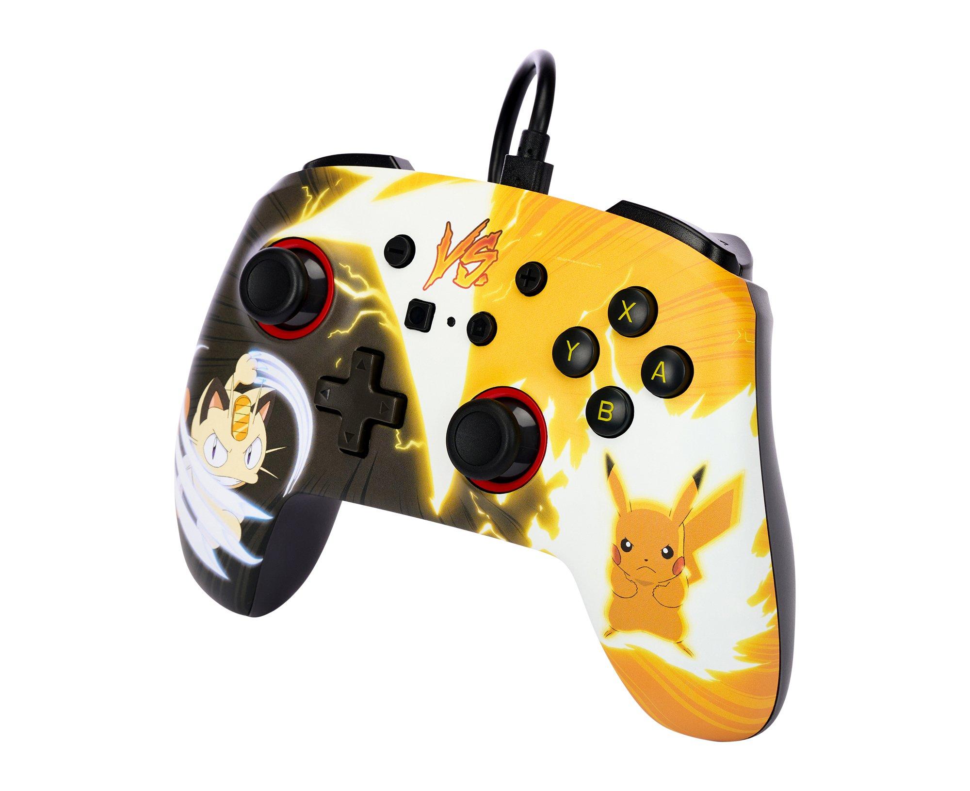 POWERA  NSGP0039-02 Gaming-Controller Schwarz, Gelb USB Gamepad Analog Nintendo Switch 