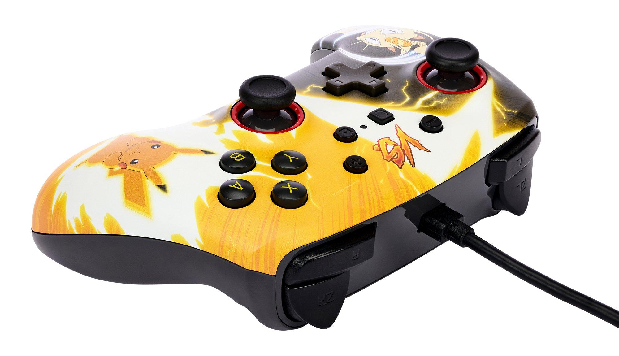 POWERA  NSGP0039-02 Gaming-Controller Schwarz, Gelb USB Gamepad Analog Nintendo Switch 