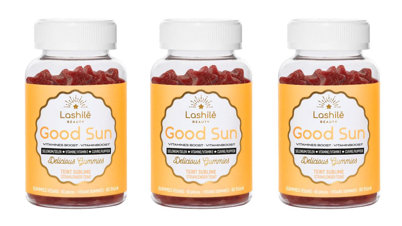 Lashilé Beauty  Good Sun - Vitamine Selbstbräuner (gummies) - 3 boxen 