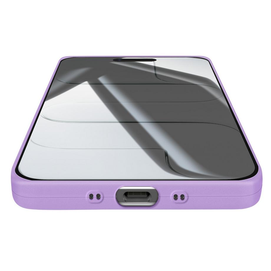 Avizar  Custodia per iPhone Air in silicone morbido con rinforzo per la fotocamera 