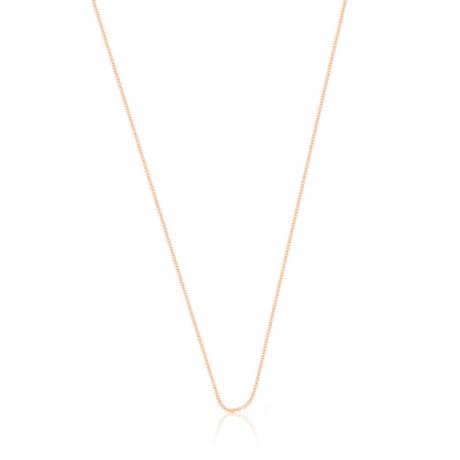 MUAU Schmuck  Collier Rundanker Rotgold 750, 1.1mm, 40cm 