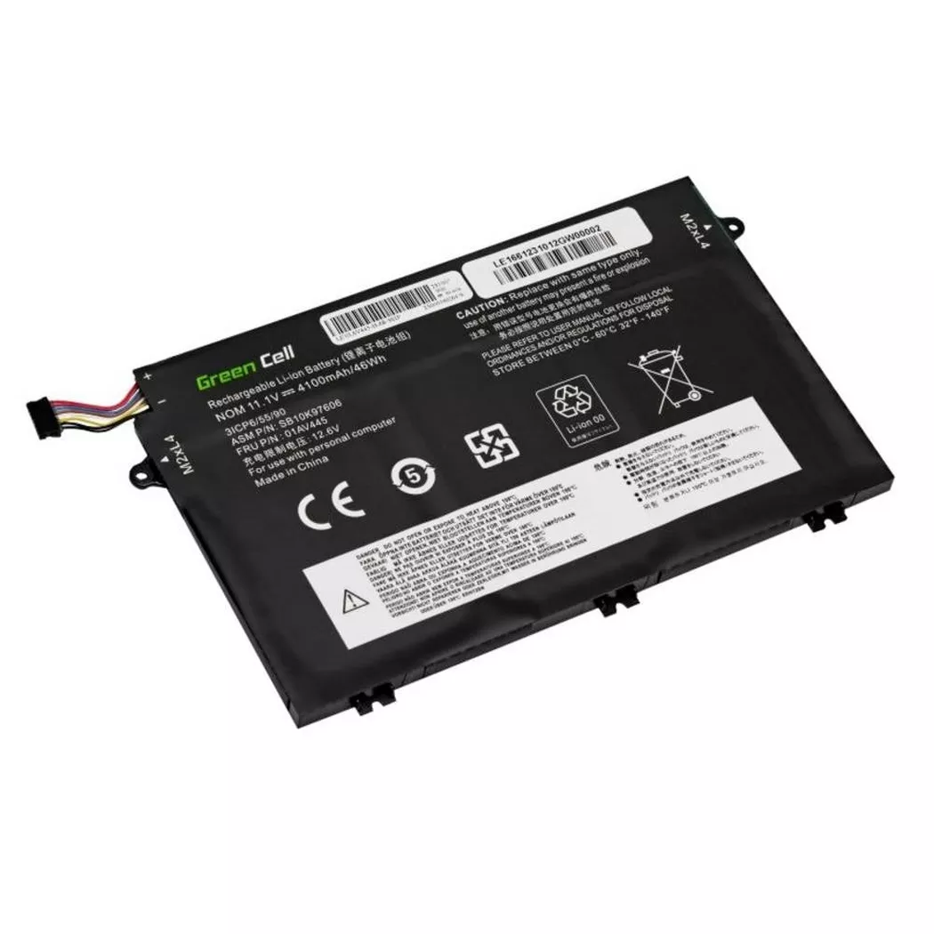 Green Cell GC-LE166 Laptop Battery 11.4V 4100mAh for Lenovo ThinkPad