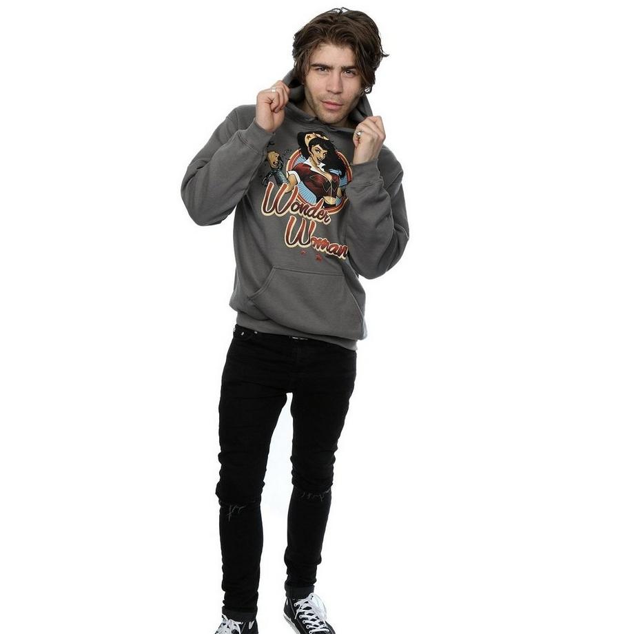 DC COMICS DC Bombshells Wonder Woman Sweat à Capuche  