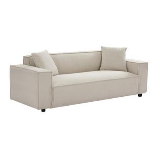 PASCAL MORABITO Sofa 3-Sitzer - Cord - Beige - BORORE  