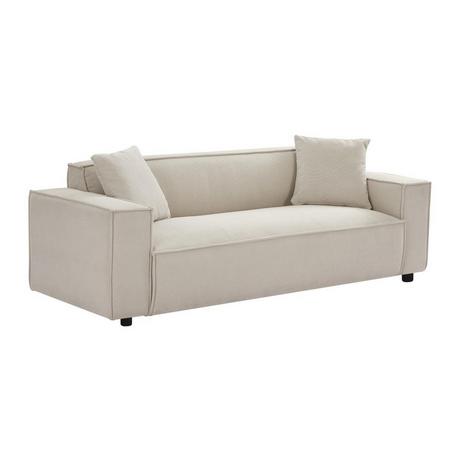 PASCAL MORABITO Sofa 3-Sitzer - Cord - Beige - BORORE  