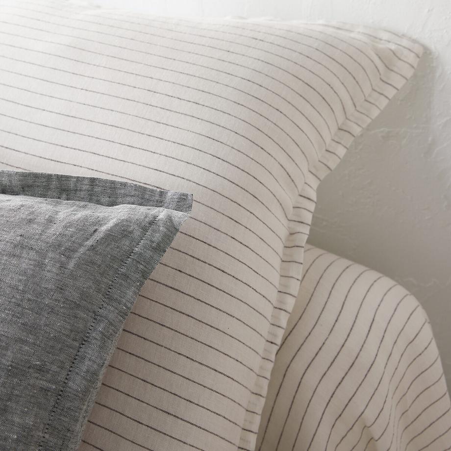 La Redoute Intérieurs Housse de Couette Linot Rayée  