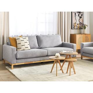 Beliani 3 Sitzer Sofa aus Polyester Modern SIGGARD  