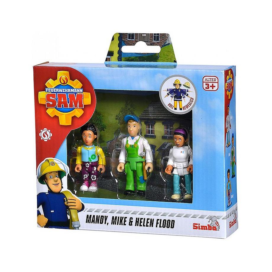 Simba  Feuerwehrmann Sam Familie Flood 