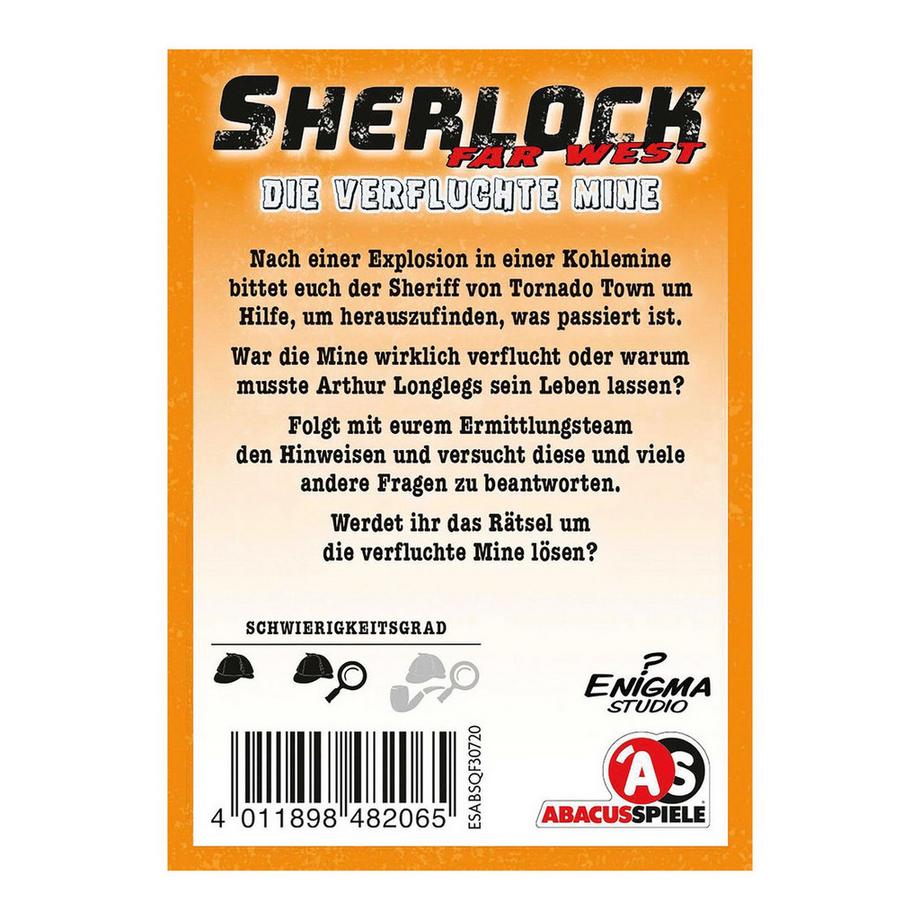 Abacus  Spiele Sherlock - Die verfluchte Mine 