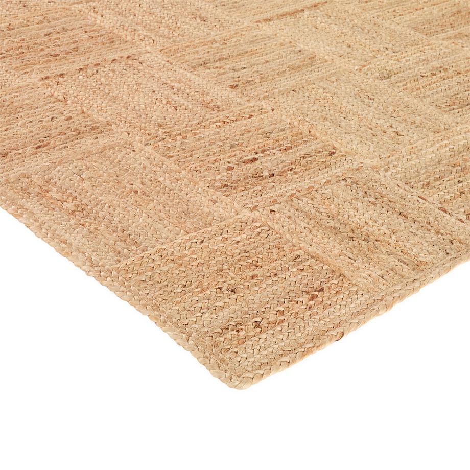 La Redoute Intérieurs Tapis tissage carreaux en jute  