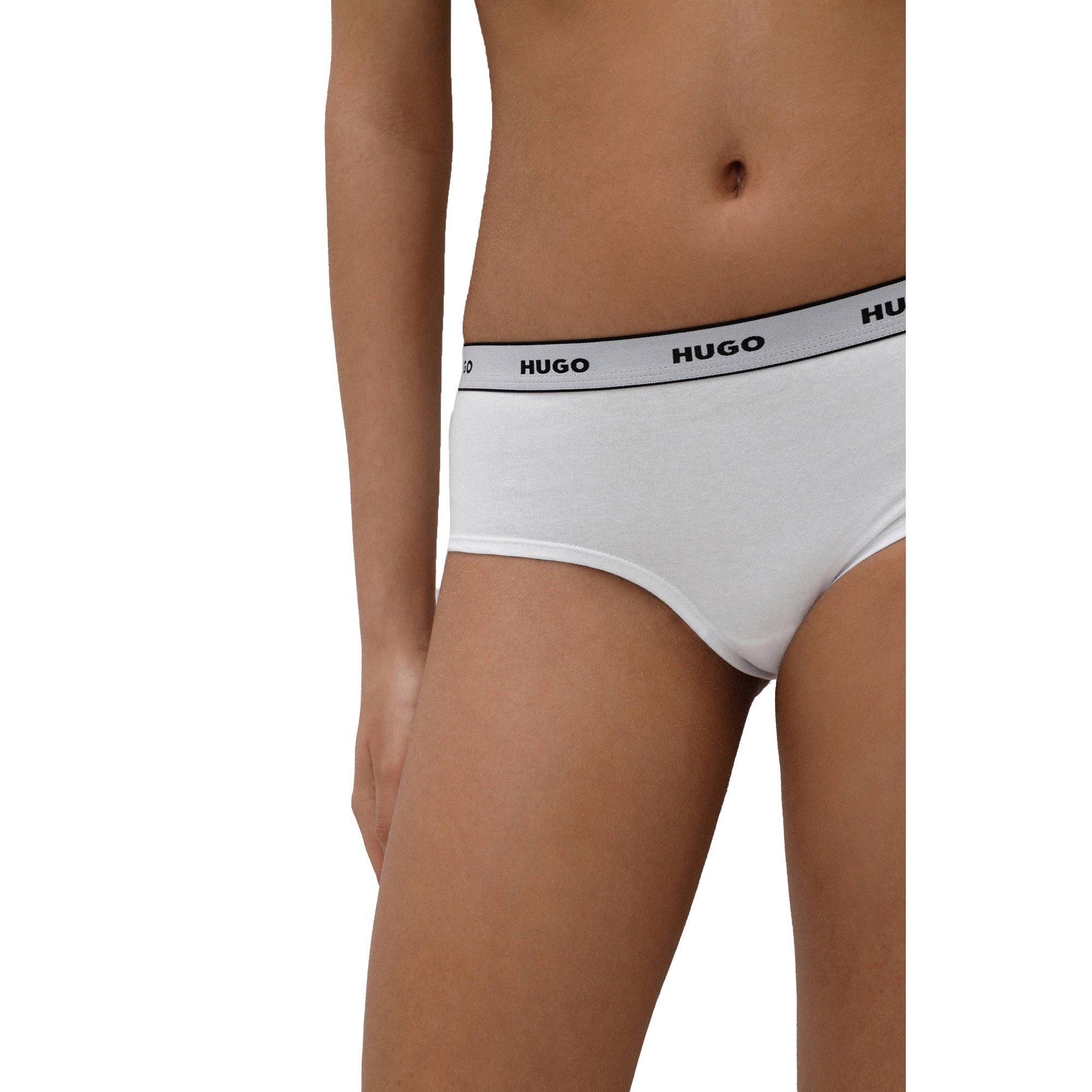 HUGO  Slip  Paquet de 3-Hipster Stripe 