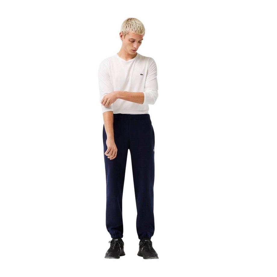 LACOSTE  Pantalone Da Tuta Monogramma Pile 