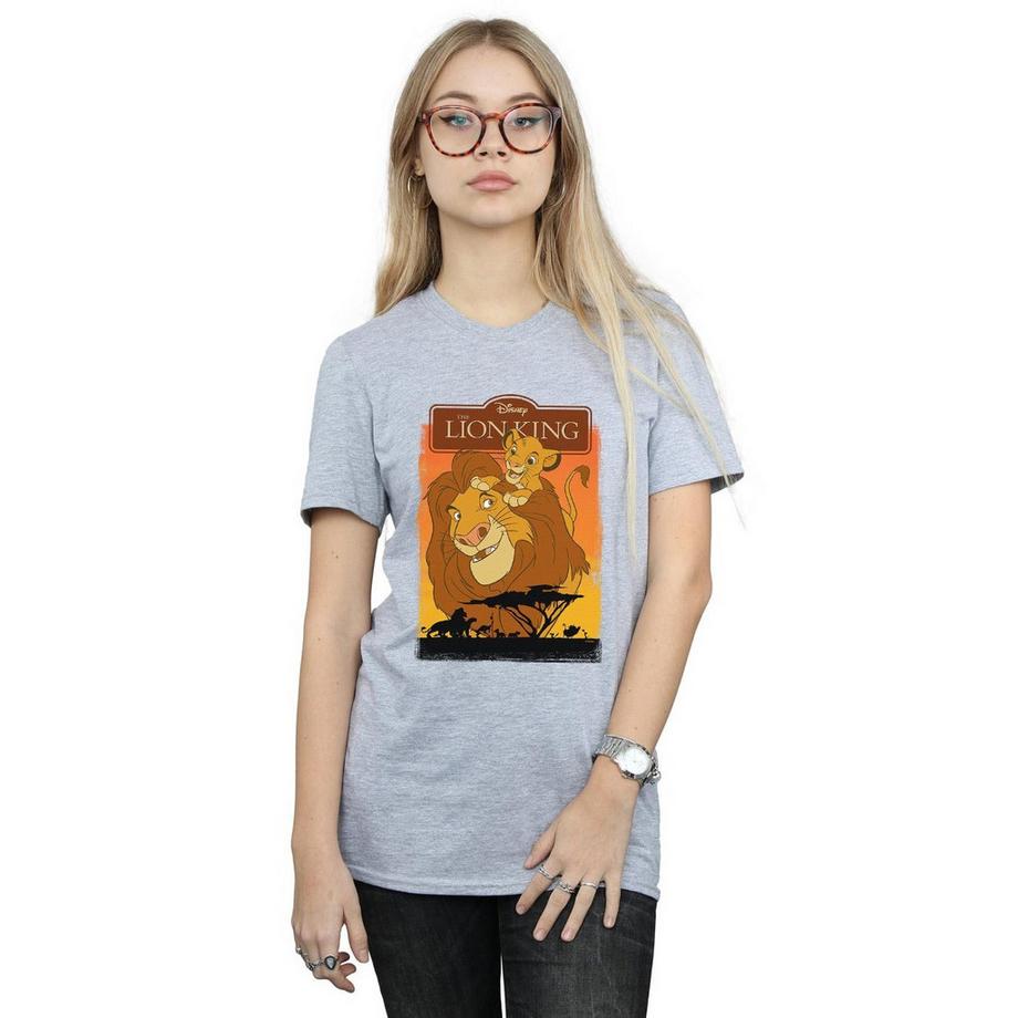 Disney Le Roi Lion Simba et Mufasa T-Shirt  