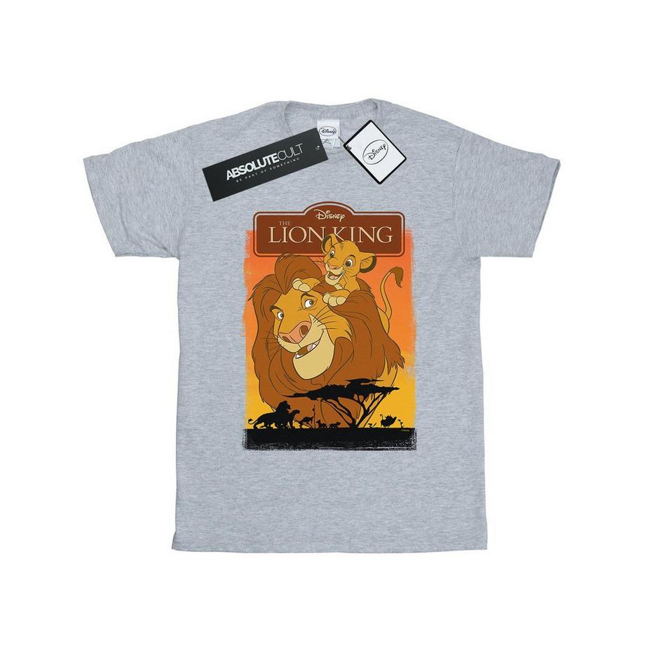 Disney Le Roi Lion Simba et Mufasa T-Shirt  