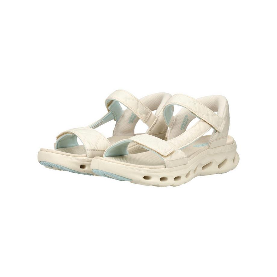 SKECHERS Sandali con cinghie trapuntate e suola imbottita  