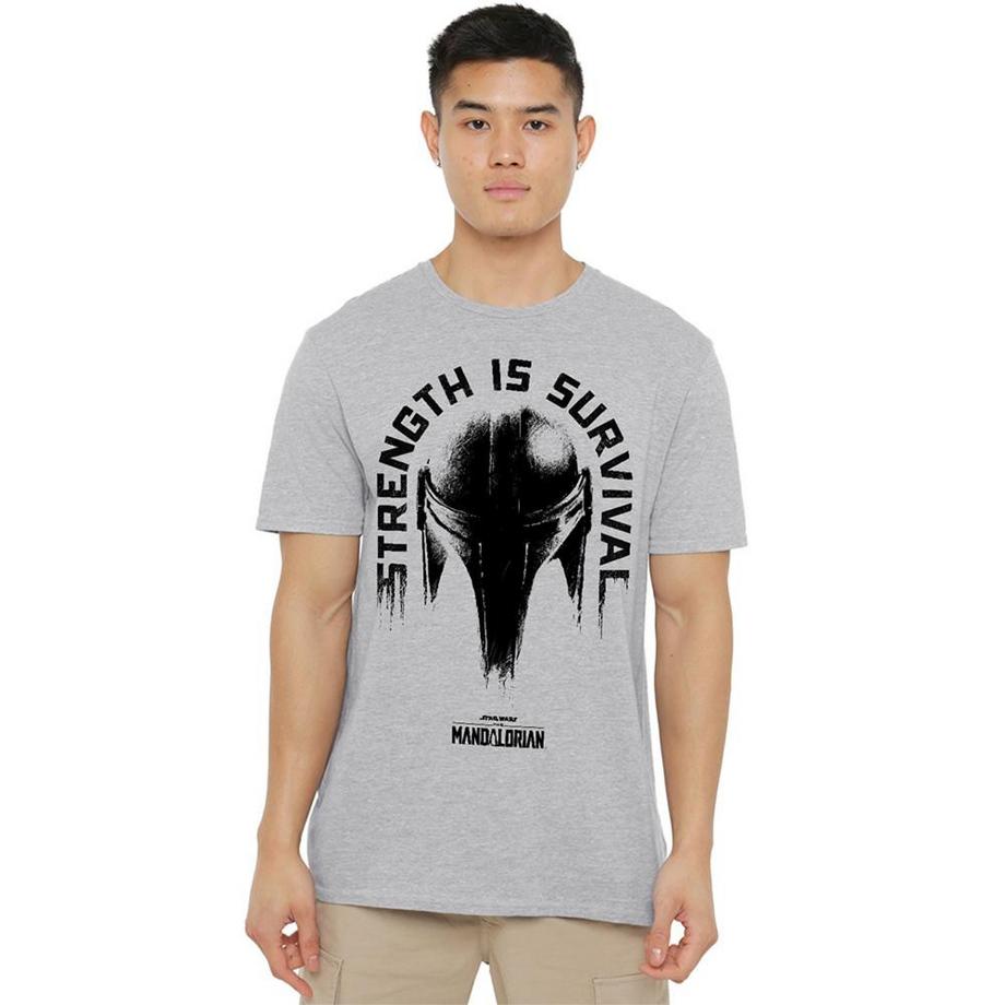 Star Wars: The Mandalorian  Strength Is Survival T-Shirt 