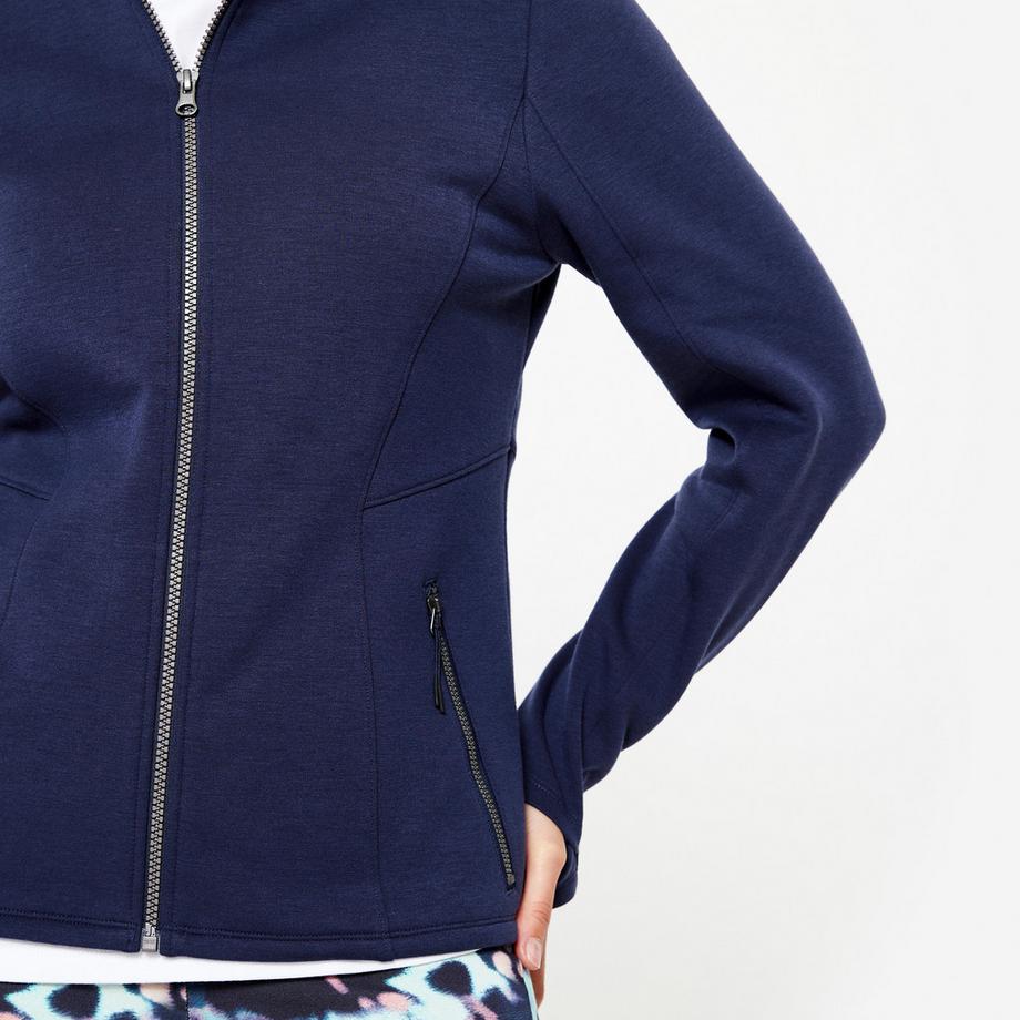 DOMYOS  Giacca da allenamento con zip donna poliestere 