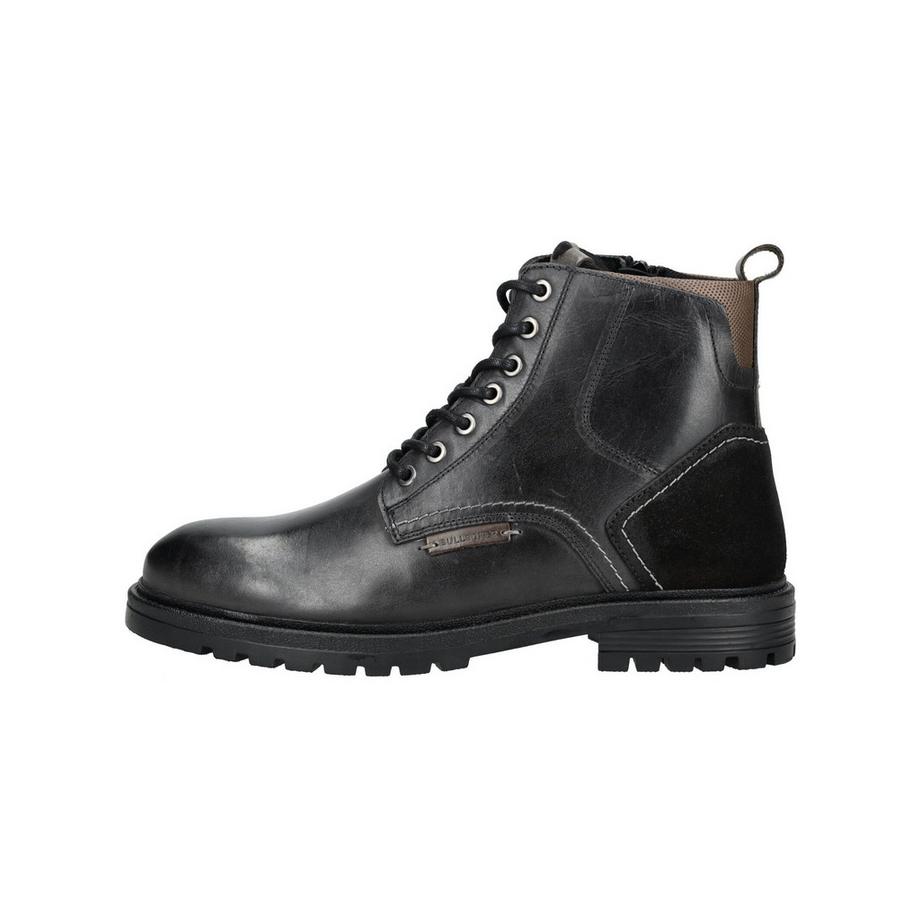 Bullboxer Bottine à lacets avec fermeture éclair intérieure  