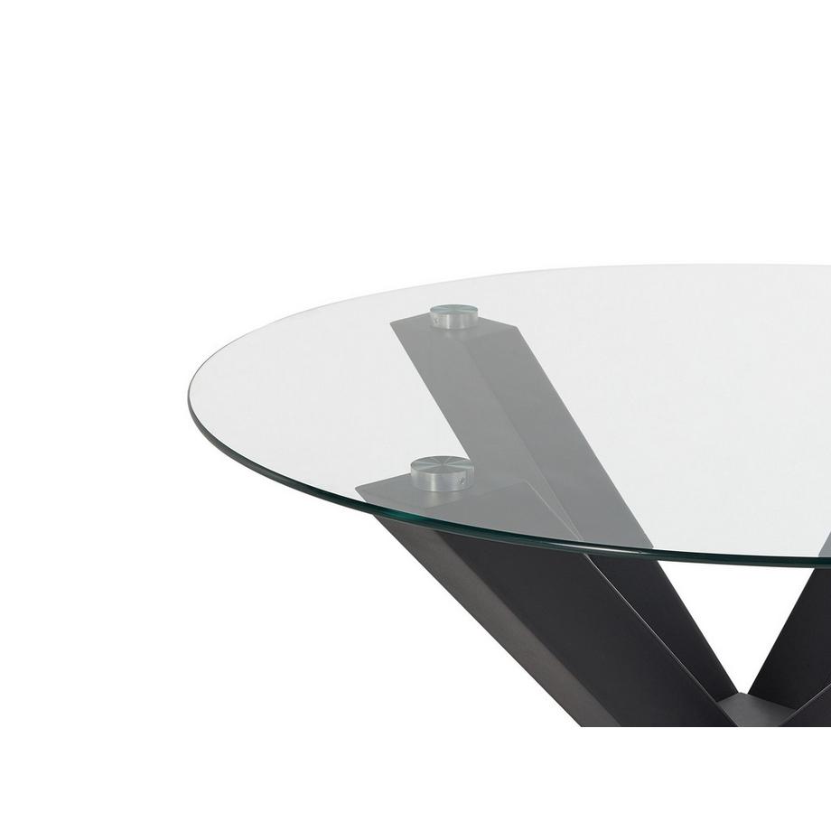 Beliani Esstisch aus Eisen Modern OTIUM  