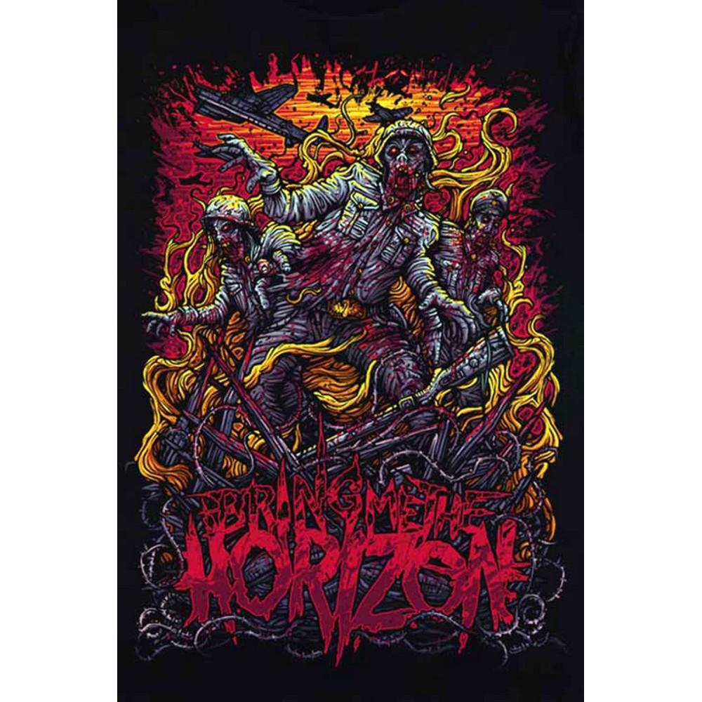 Bring Me The Horizon Bring Me The Horizon Zombie Print T-Shirt  