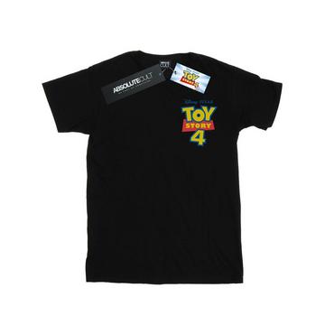 Toy Story 4 Logo Breast Print TShirt