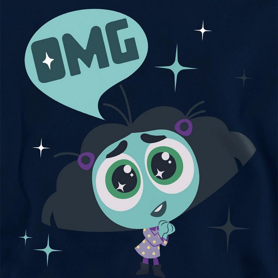 Inside Out  Sweat À Capuche Motif Envie 