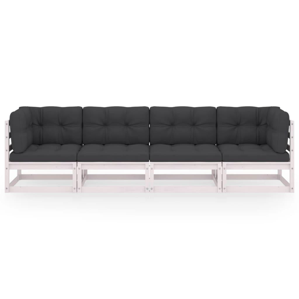 VidaXL Gartensofa kiefernholz  