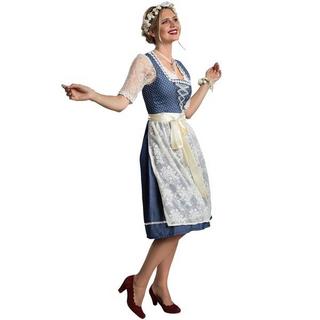 Tectake  Frauenkostüm Midi-Dirndl Kleinwalsertal Modell 2 