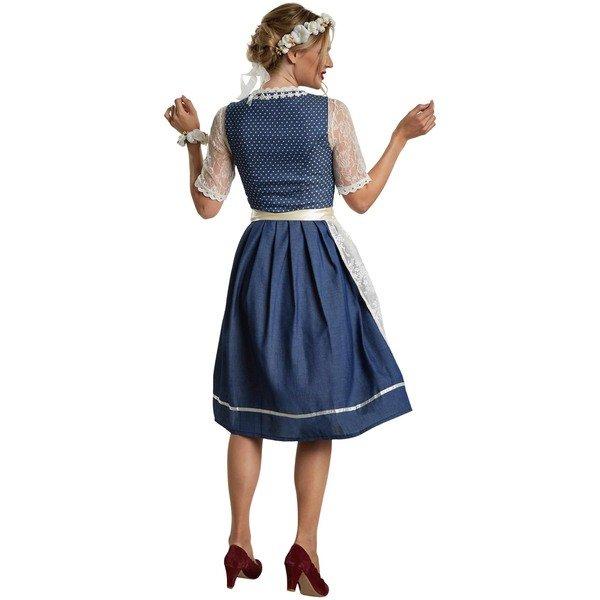 Tectake  Frauenkostüm Midi-Dirndl Kleinwalsertal Modell 2 