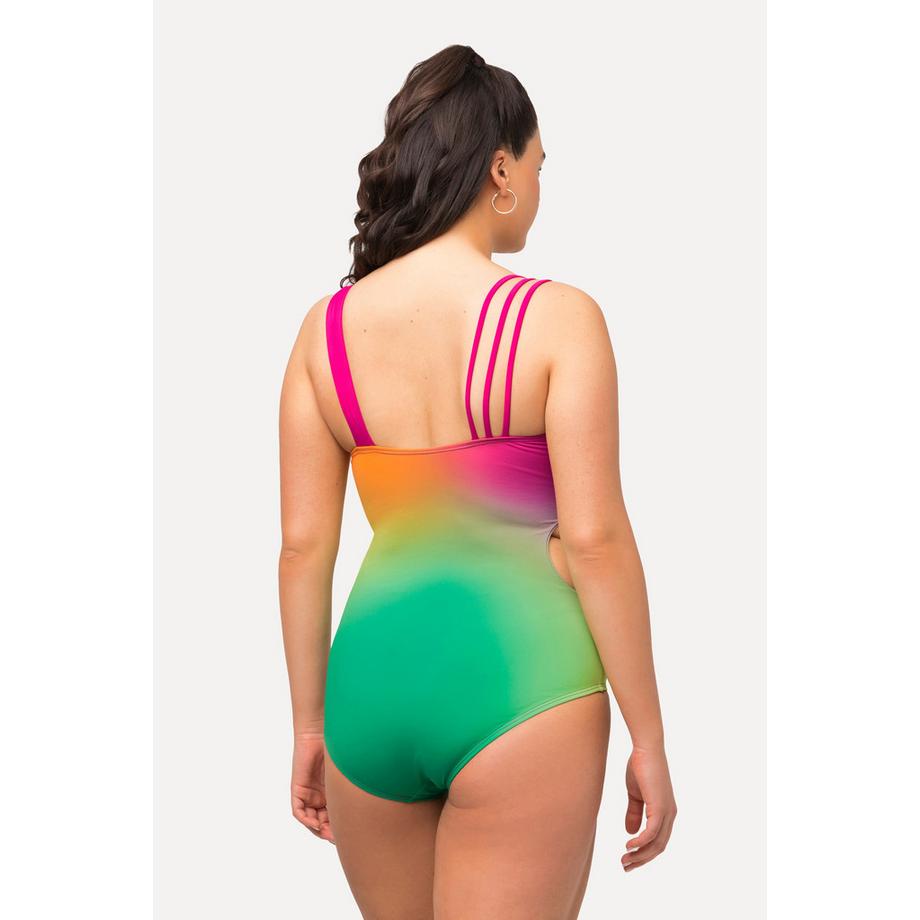 Ulla Popken Costume da bagno Aperture Coppe Morbide Spalline a Tre Elementi  