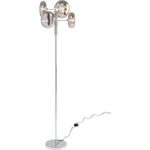 KARE Design  Lampada da terra Faro Cromo altezza 163 