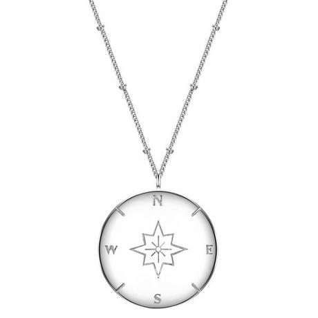 Glanzstücke München  Femme Collier en argent Boussole 