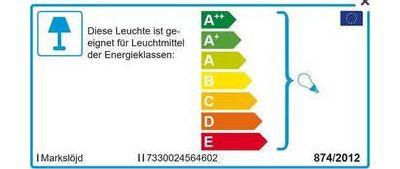 Markslöjd Tischleuchte COUS Blau  