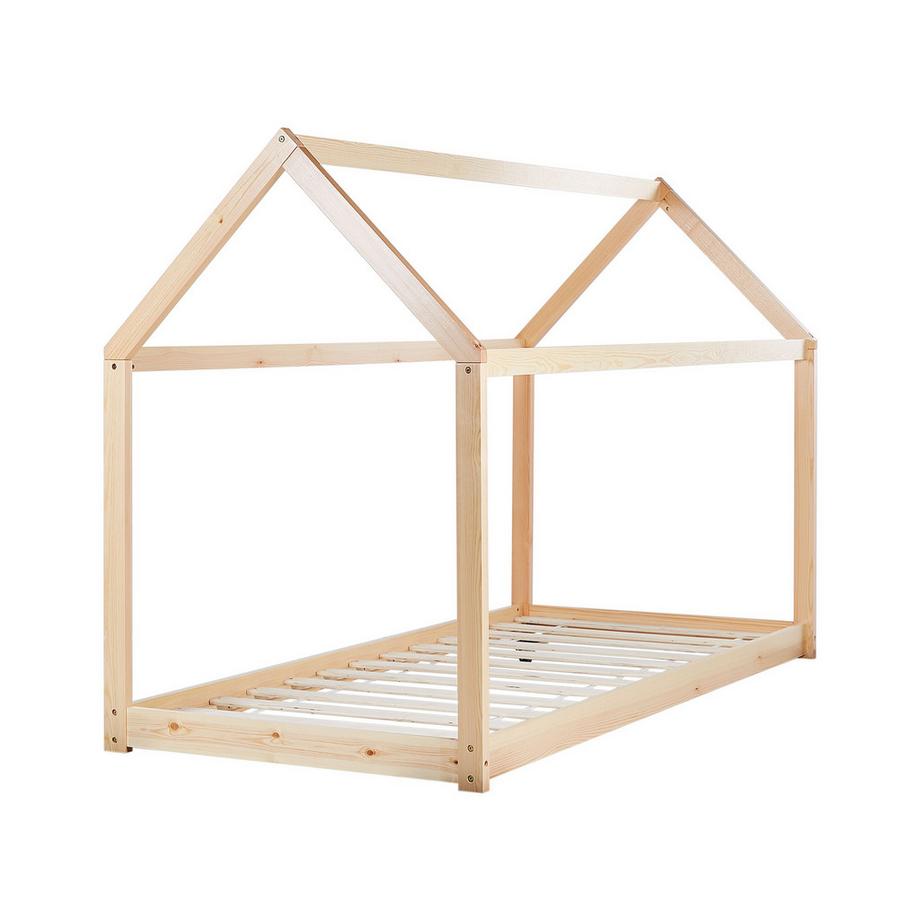 Beliani Kinderbett aus Kiefernholz Skandinavisch TOSSE  