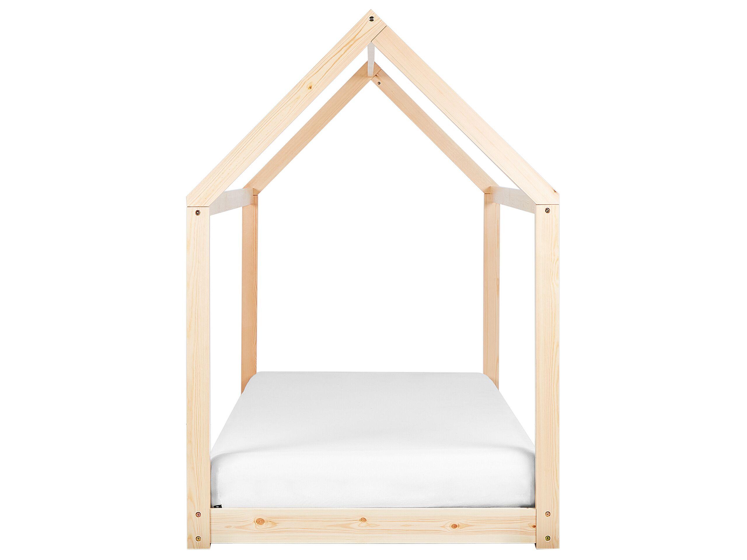 Beliani Kinderbett aus Kiefernholz Skandinavisch TOSSE  