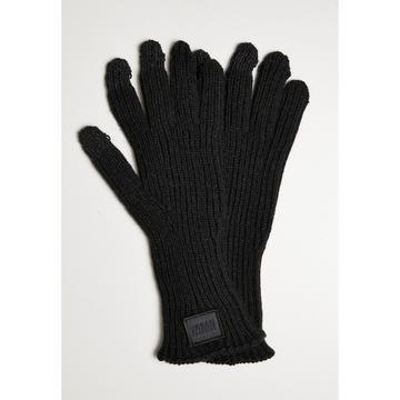 Gants knitted wool mix smart