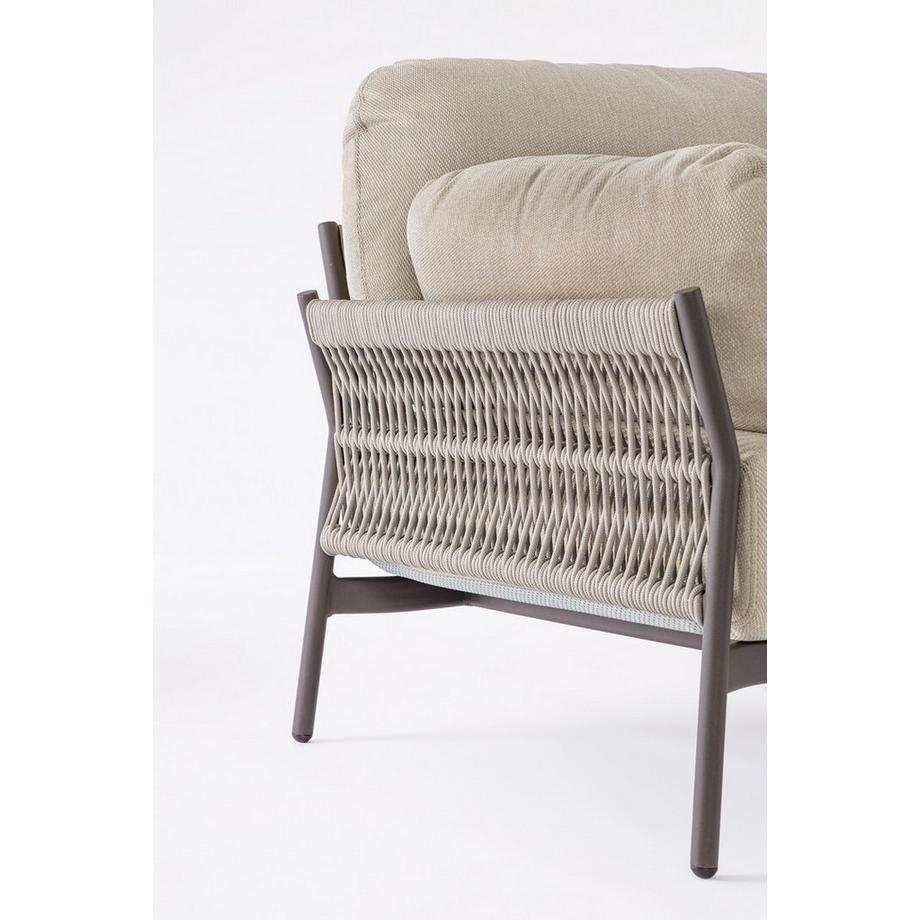 mutoni Canapé de jardin 2 places Pardis Raven  