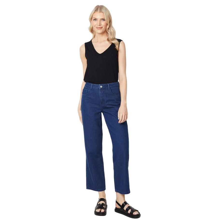 Principles Straight Leg Cropped Jeans  