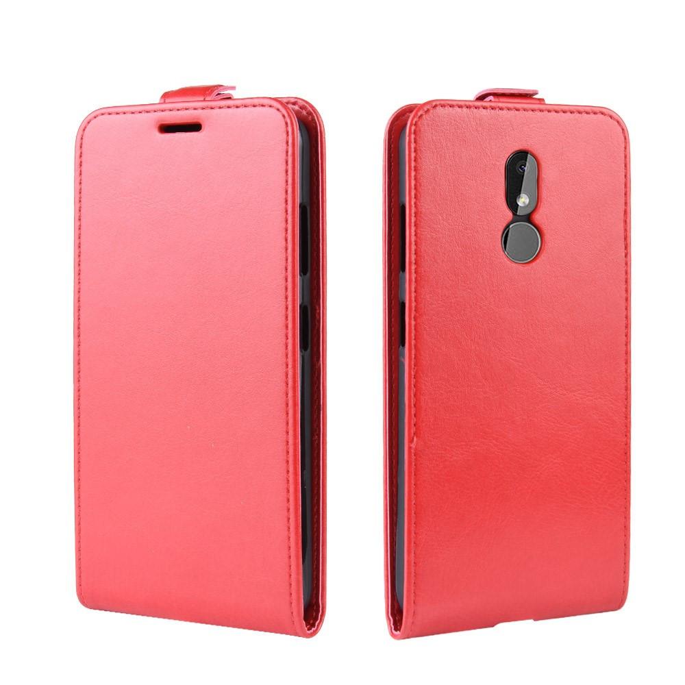 Cover-Discount  Nokia 3.2 - Klassisches Leder Flip Case Vertikal 