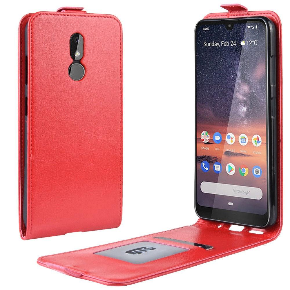 Cover-Discount  Nokia 3.2 - Custodia Classica In Pelle Flip Verticale 