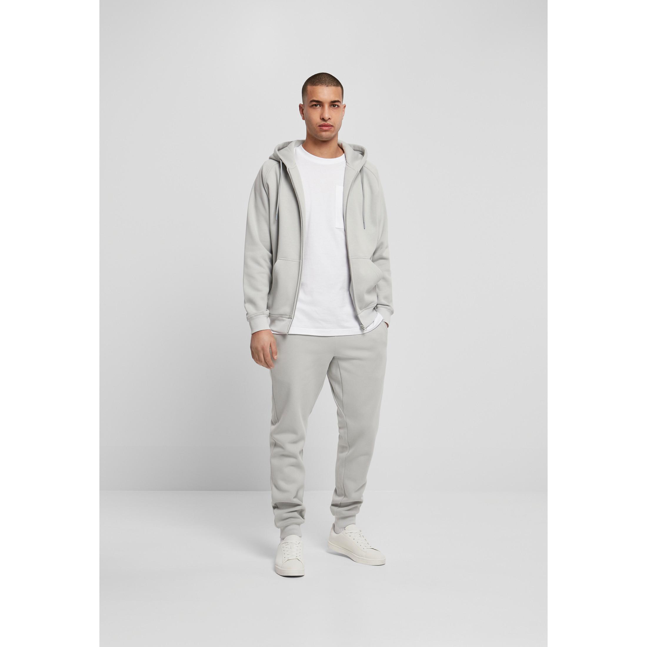 URBAN CLASSICS  felpa con cappuccio urban claic zip(gt) 