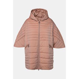 Ulla Popken Stepp Cape Extraweit Kapuze 2 Wege Zipper Langarm  